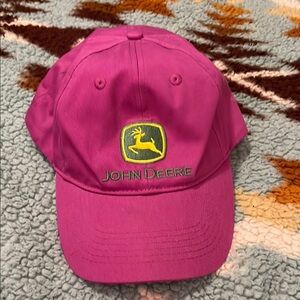John‎ Deere Pink Hat with Iconic Logo